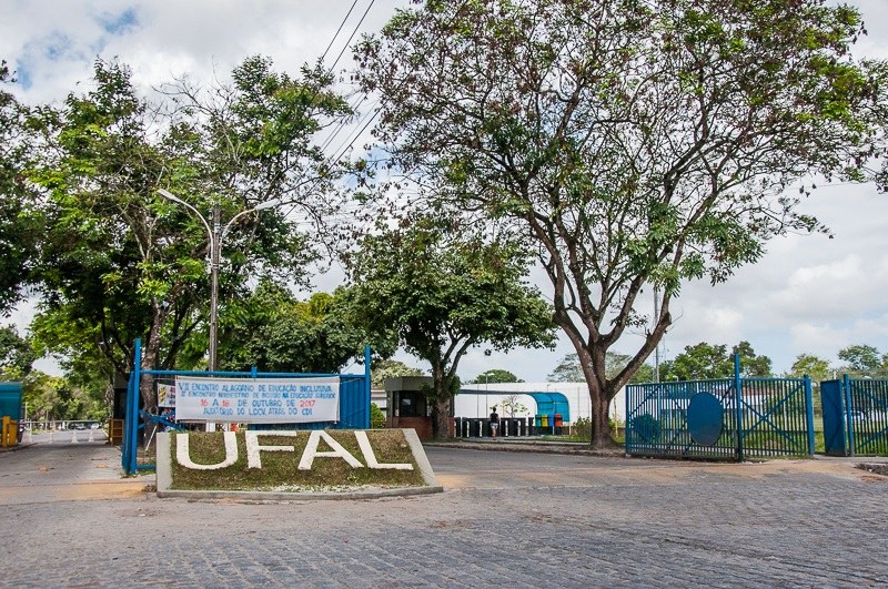 Entrada do Campus A.C. Simões da UFAL